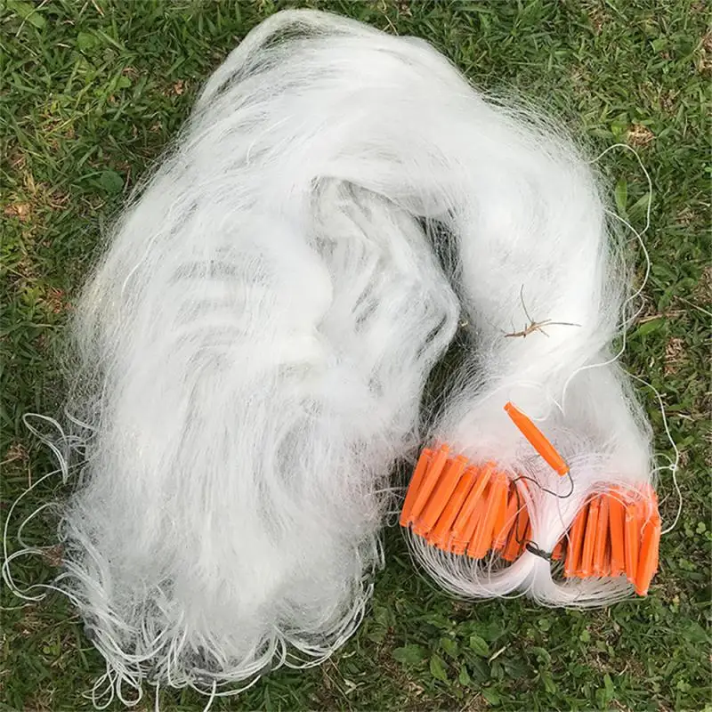 

Sunken Net Strong Toughness Three-layer Fishing Net White Silk Silver Fish Net Large Buoyancy Fishing Net Pe Fishing Nets