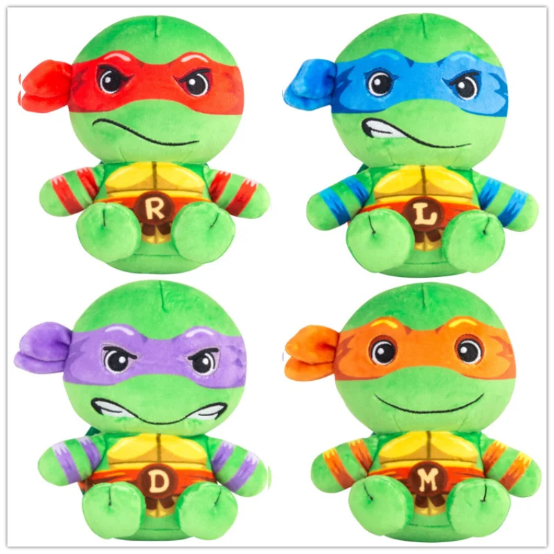 

20cm Teenage Mutant Ninja Turtles Plush TMNT Leonardo Raphael Stuffed Donatello Plushie Collectible Classic Turtle Doll
