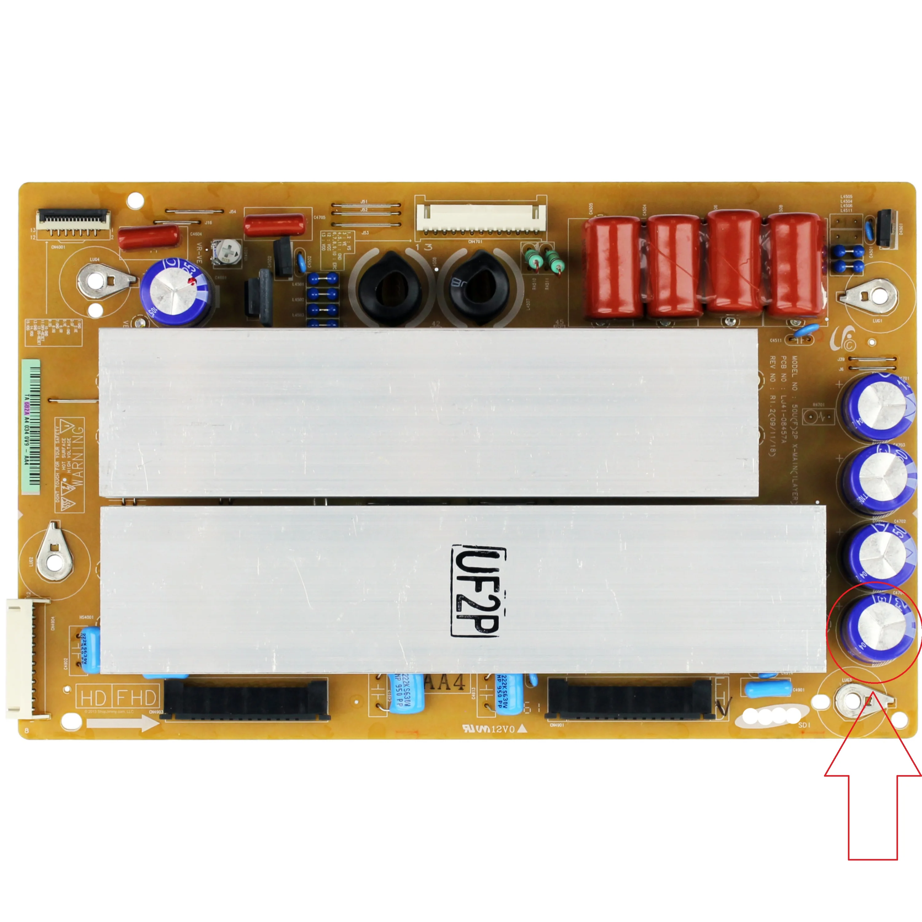 Оригинальный телефон для плазменного телевизора LJ41-08457A Z/X-материнская плата для PL50C530C1 PS50C550G1 PS50C670G3 PS50C680G5 S50HW-YB06 TV