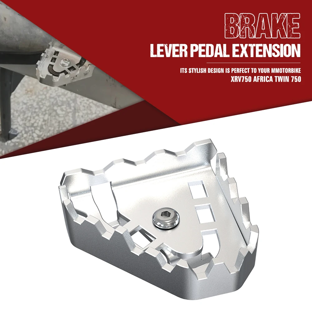 

For HONDA XRV750 AFRICA TWIN 750 1993 1994 1995 1996-2002 2003 Motorcycle CNC Brake Lever Peg Pedal Tip Enlarge Extension Pad