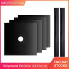 Защитная накладка для газовой плиты, многоразовая, устойчивая к высоким температурам, 84 шт.компл. защитное покрытие для газовой плиты