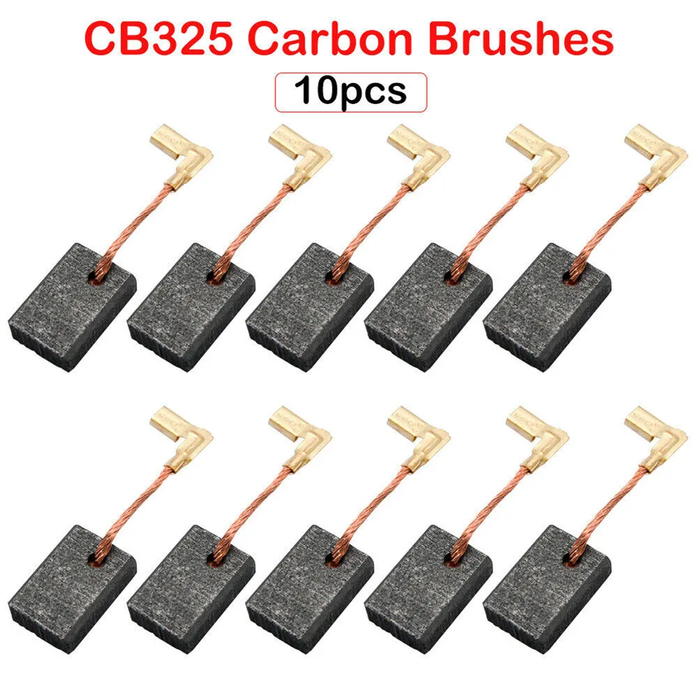 

10 PCS Carbon Brushes CB-325 CB325 Replacement 194074-2 For Makita 9553NB 9554NB 9555NB 9556NB 9556PB 9557NB 9557PB 9558NB