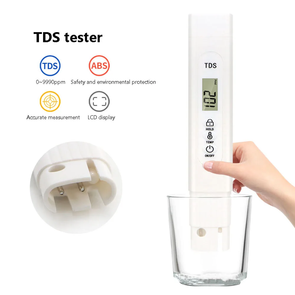 

Digital TDS Temperature Water Tester Pen Handheld Water Quality Analysis Meter Analyzers Instruments Product for Home