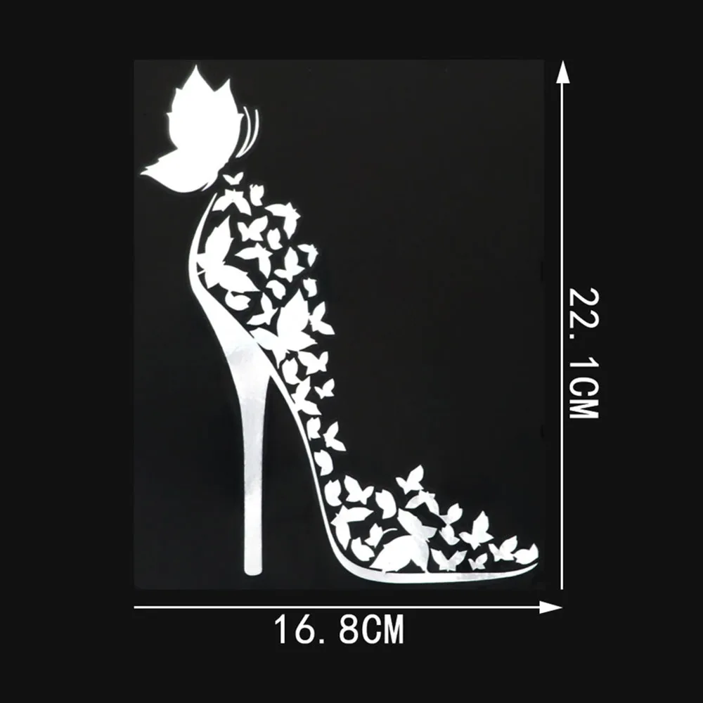 Виниловая наклейка Jpzs С Рисунком бабочки подходит для украшения автомобиля