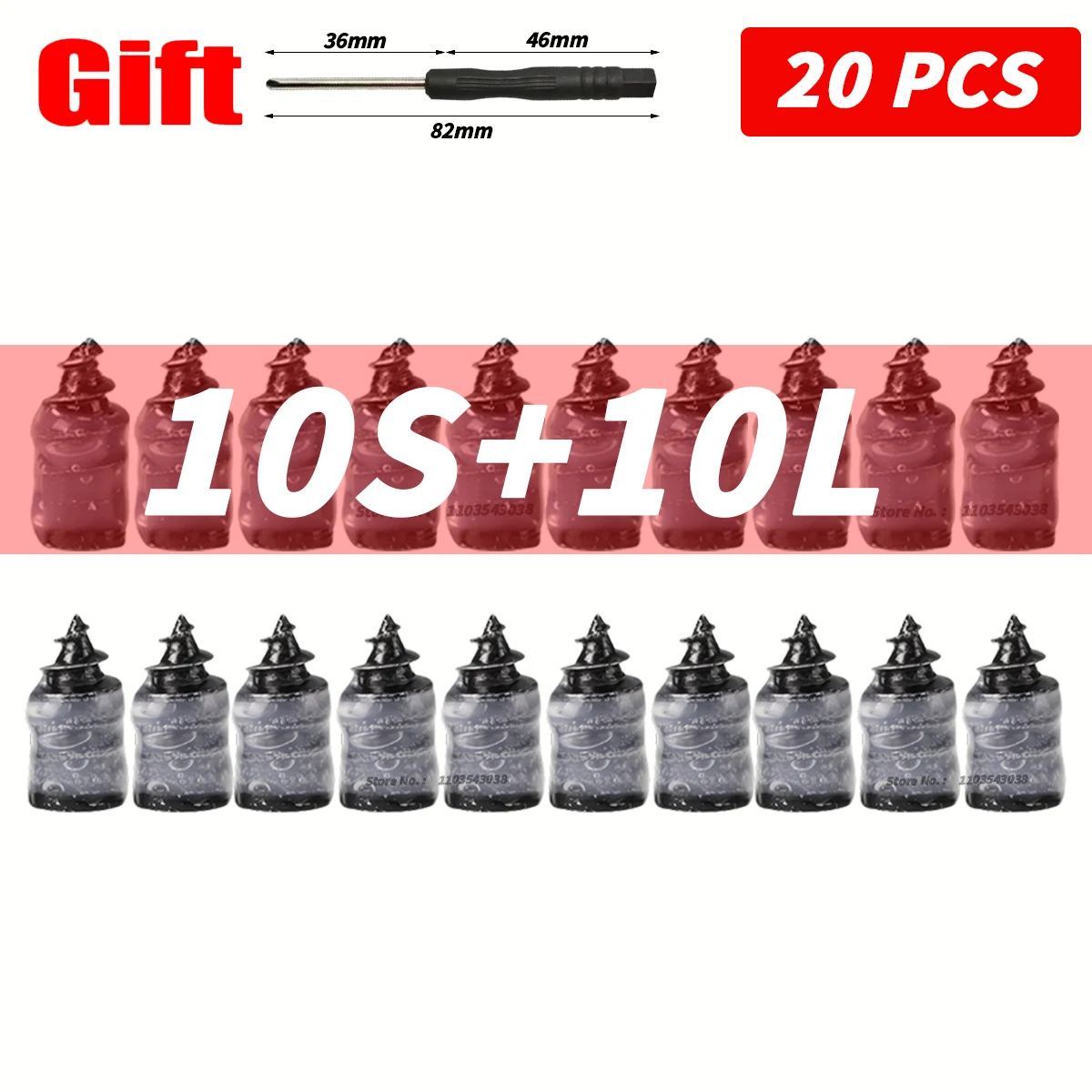 

10-100 шт. универсальный вакуумный автомобильный шиномонтажный резиновый гвоздь для автомобиля, мотоцикла, скутера, комплект для ремонта бескамерных шин, без клея, гвозди для шин