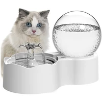 cat water fountain pet supplies dog mute drinking bowl with motion sensor automatic circulating water dispenser filters feeder