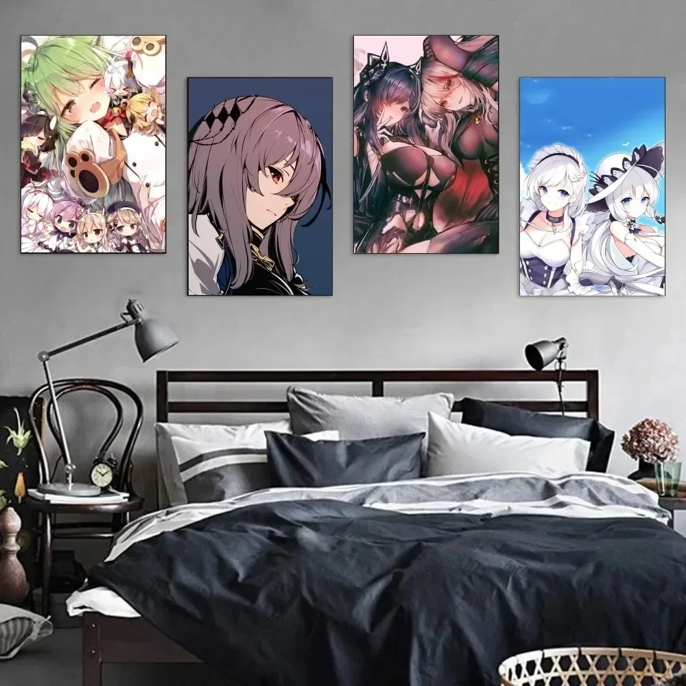 Плакат на холсте Atago с изображением лягушек маленький художественный настенный