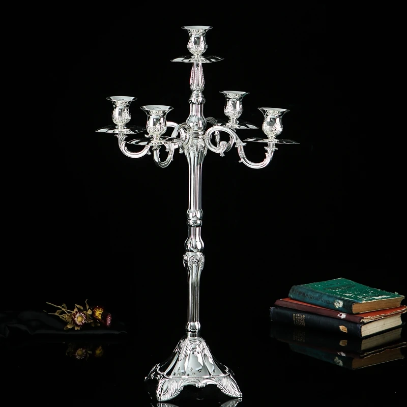 

Wedding Centerpieces & Table Decorations Tall Floor Standing Candelabra Metal Candlestick Holders
