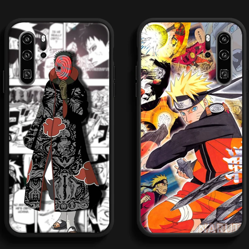

NARUTO Anime Japan Phone Cases For Huawei Honor Y6 Y7 2019 Y9 2018 Y9 Prime 2019 Y9 2019 Y9A Coque Funda Back Cover Carcasa