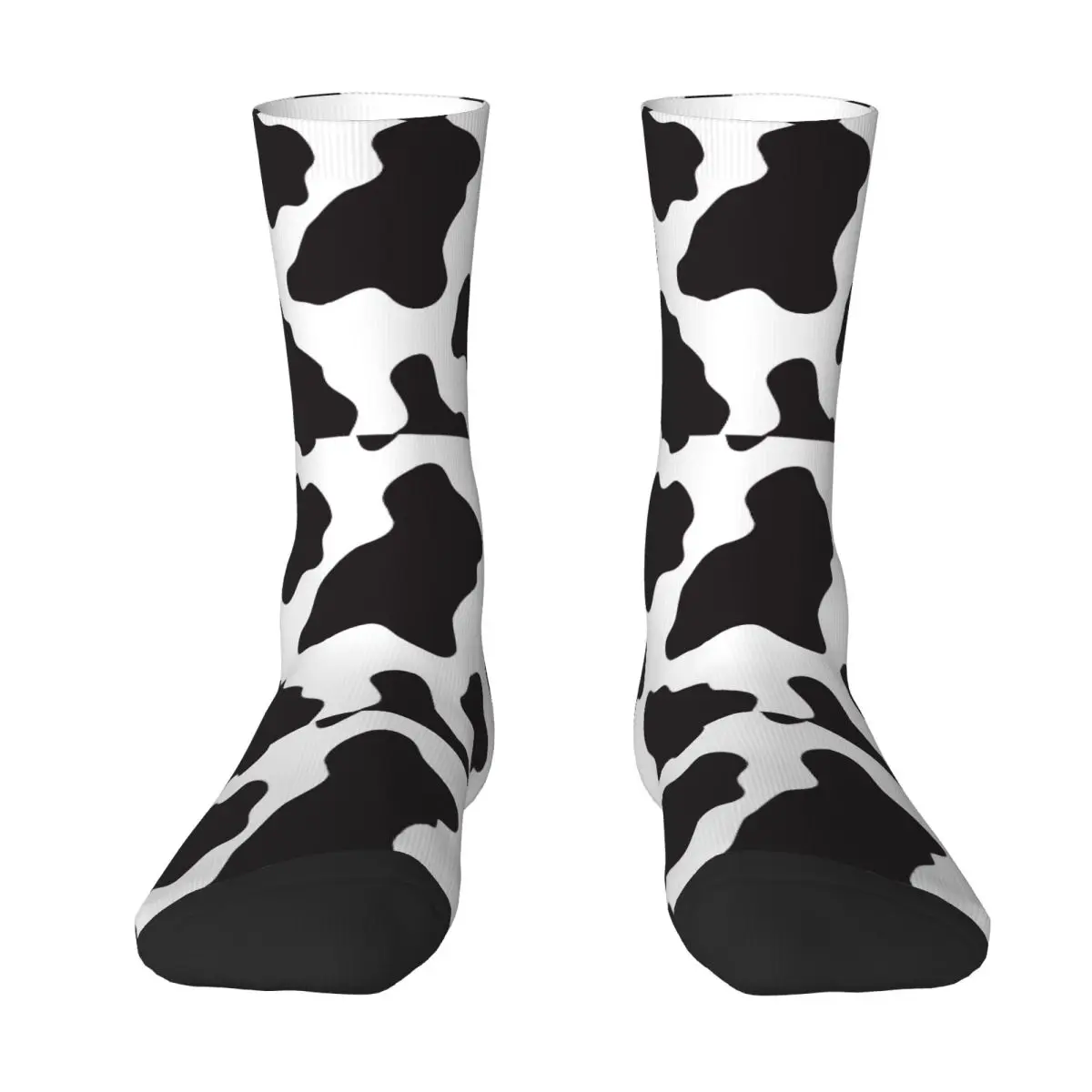 

Cow Animal Print Cowboy And Country Ranch Farm Style Socks Harajuku Sweat Absorbing Stockings All Season Socks for Unisex Gifts