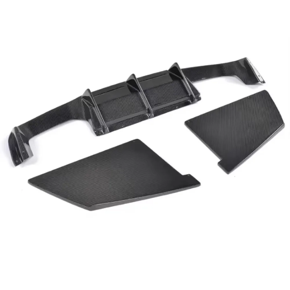 Диффузор для заднего бампера из углеродного волокна BMW M2 F87 M2C MTC Style 2014-2022