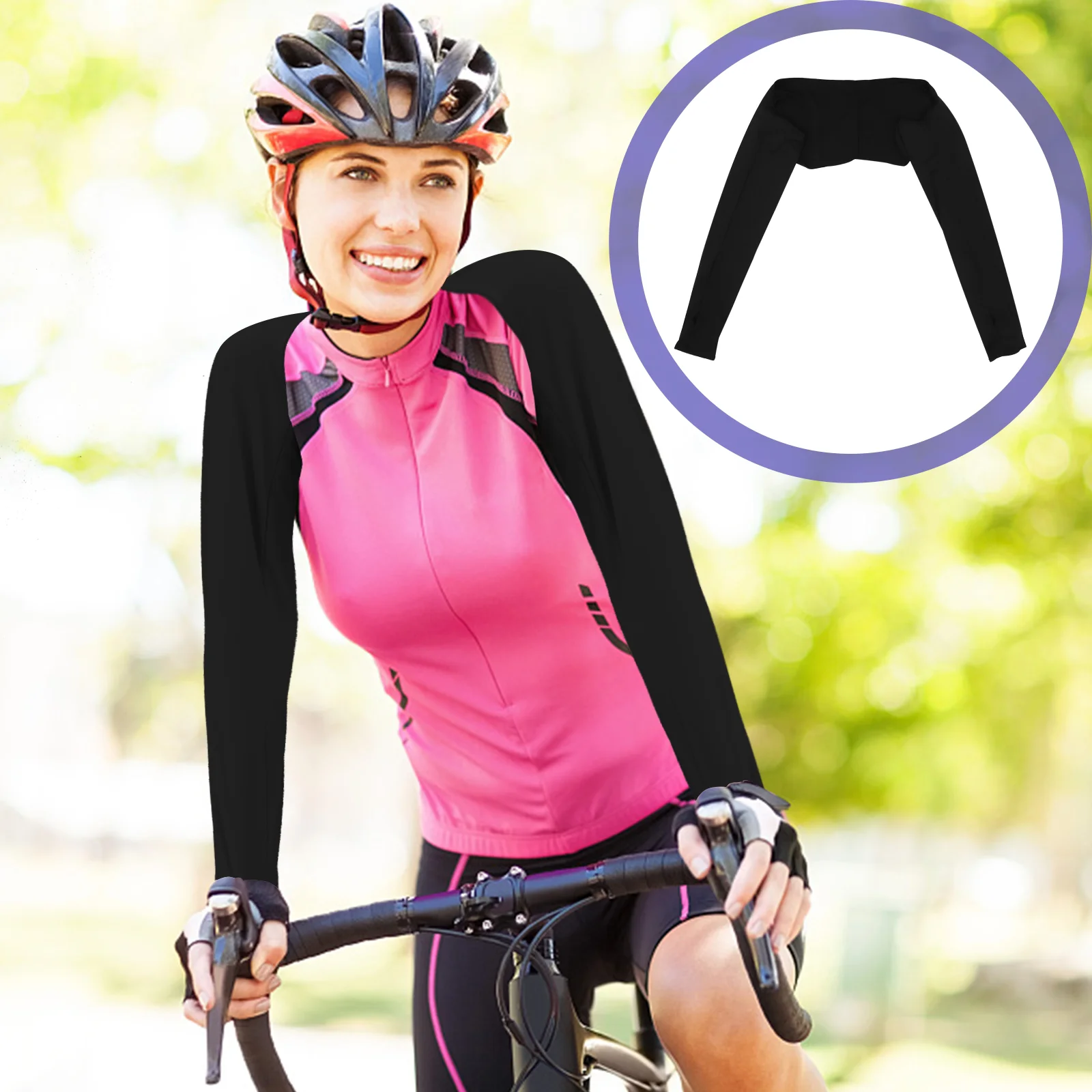 

Cooling Sun Sleeves Shawl Cuff Guantes Para El Sol De Mujer Protection Arm Cover
