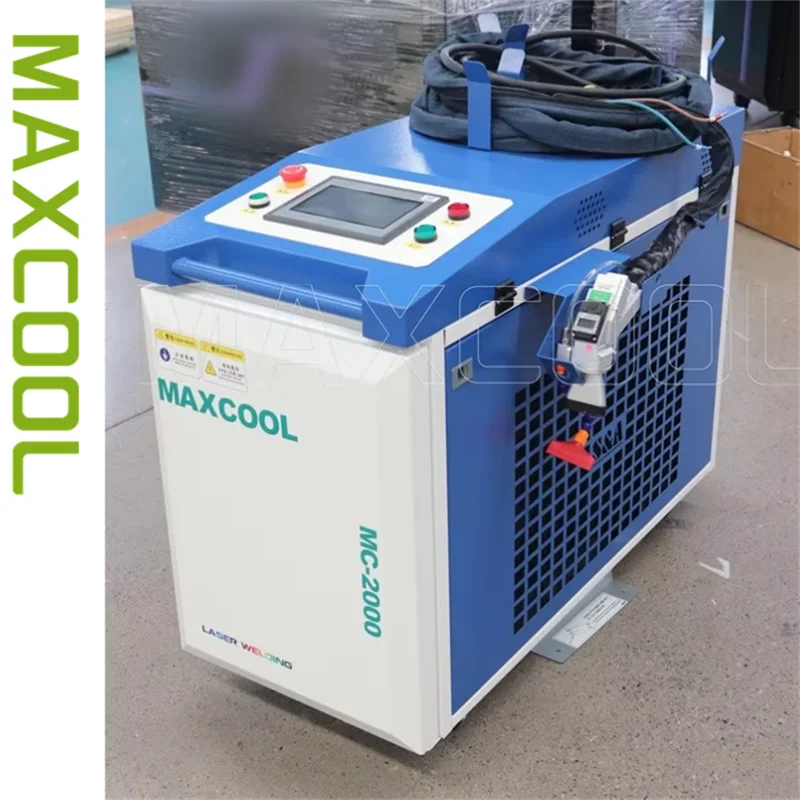 Maxcool Нержавеющая сталь Углеродистая Лазерная чистящая машина Удаление жира из