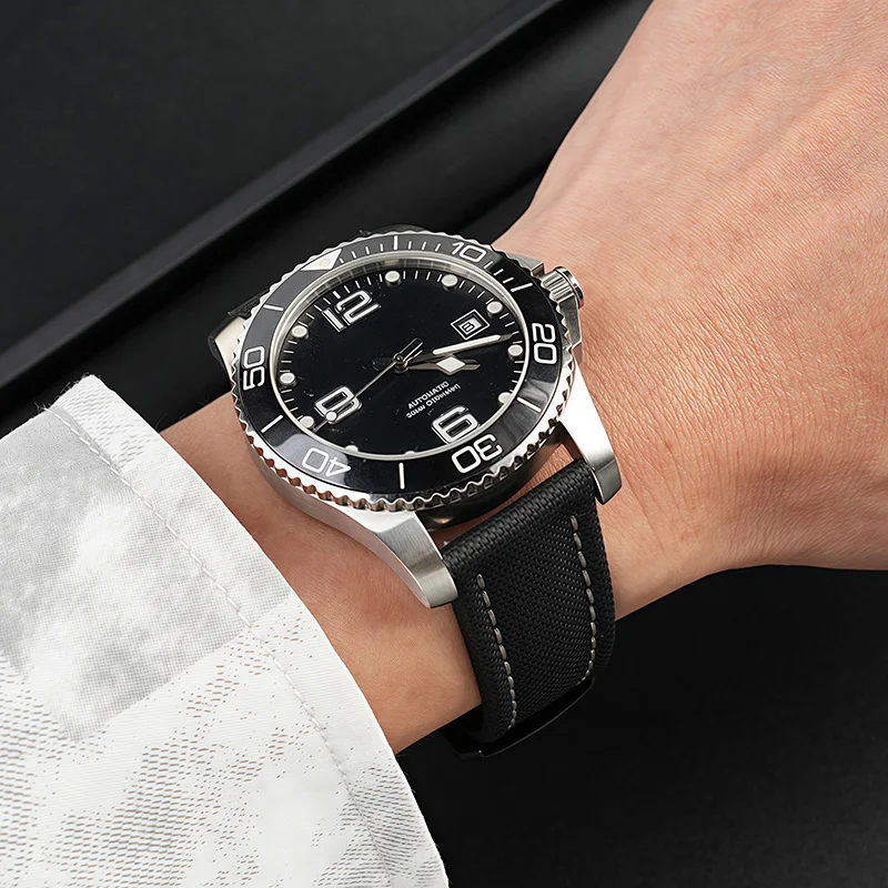 Фото 19 мм, 20 мм, 21 мм, 22 мм, ремешки из парусной ткани для Longines IWC Omega blancpain, дайверские часы, унисекс, быстросъемный водонепроницаемый ремешок для часов №3