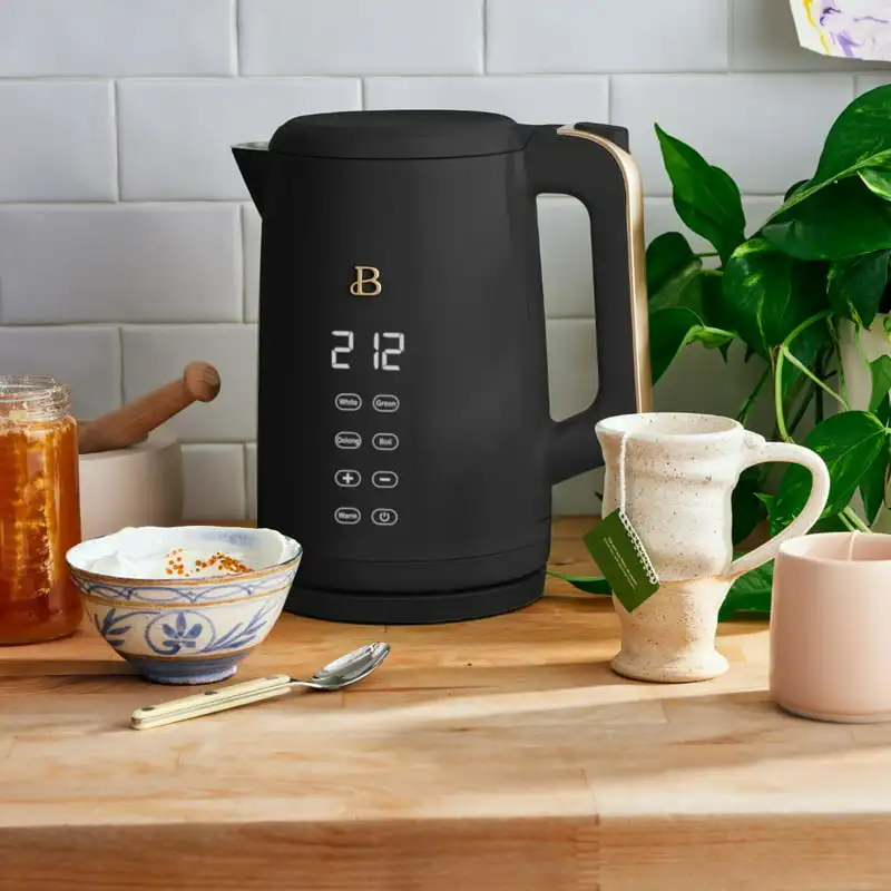 

Liter One-Touch Kettle, Black