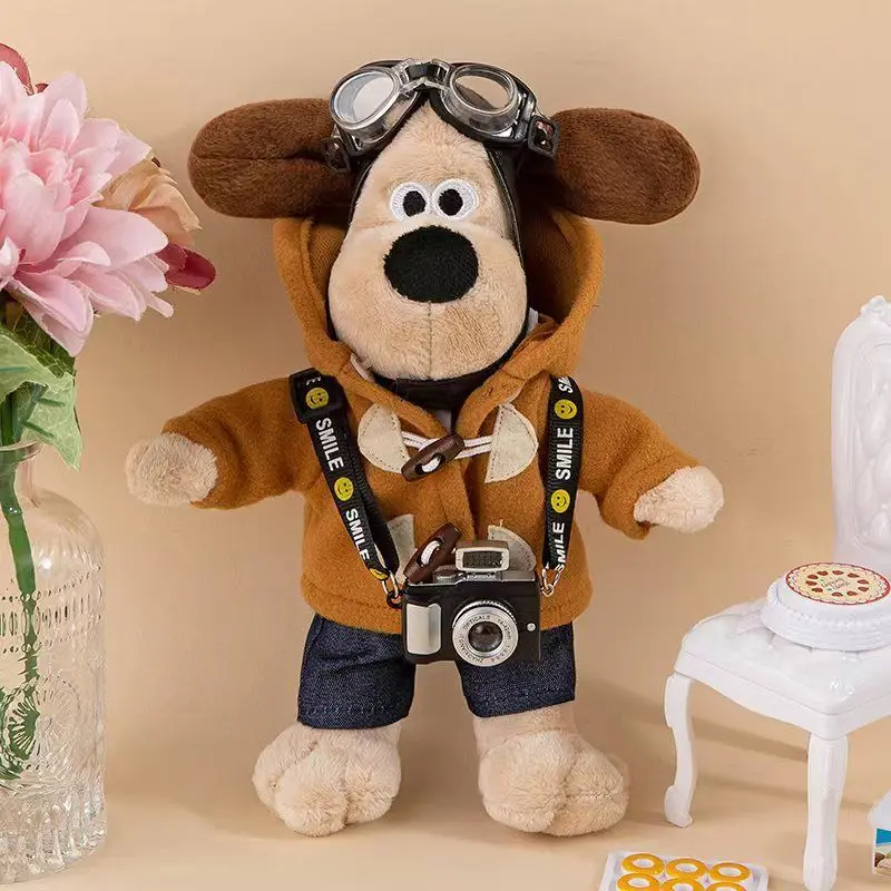 

23cm Zaodaoniu Headdog Pilot Anime Kawaii Stuff Toy Children Play Sleep Toy Room Ornament Boy And Girl Birthday Stuff Toy Gift