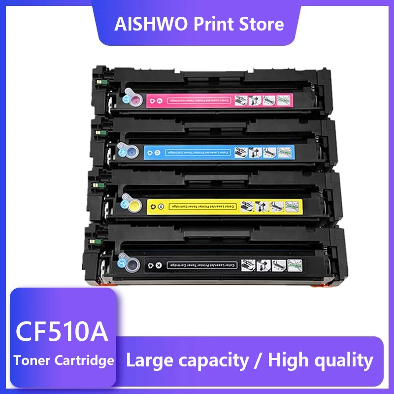 

ASW CF510A CF511A 512 513A 204A Compatible Color Toner Cartridge For Hp Color LaserJet Pro M154 MFP M180 M180n M181 M181fw