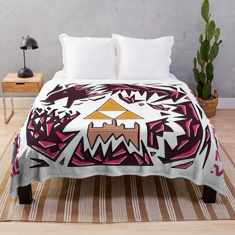 

Calamity Hunter Throw Blanket Retro Blankets
