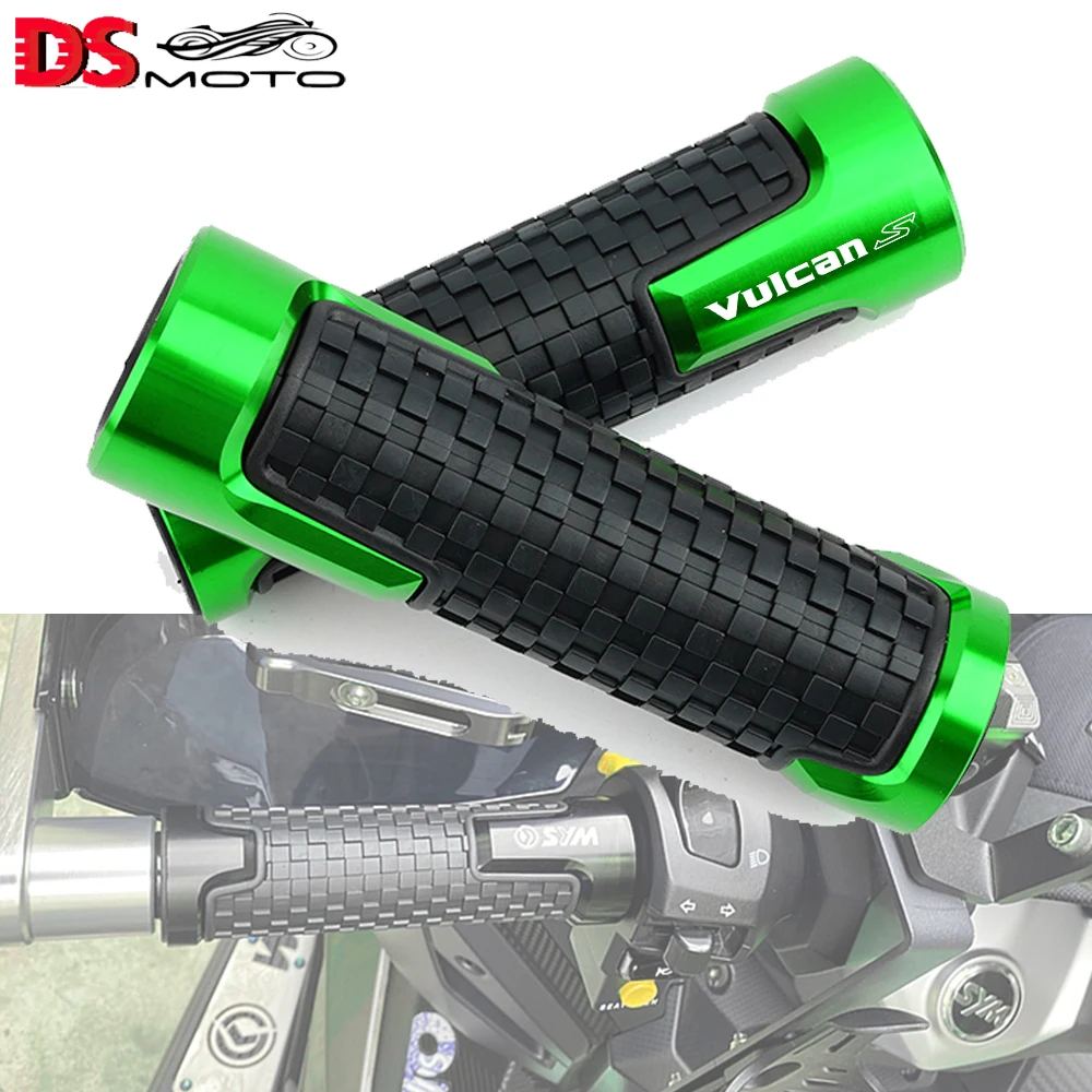 

For Kawasaki VULCANS650 Vulcan S 650 Cafe ABS VN650 2015-2022 2023 Handbar Grips 7/8" 22MM Motorcycle CNC Aluminum Accessories