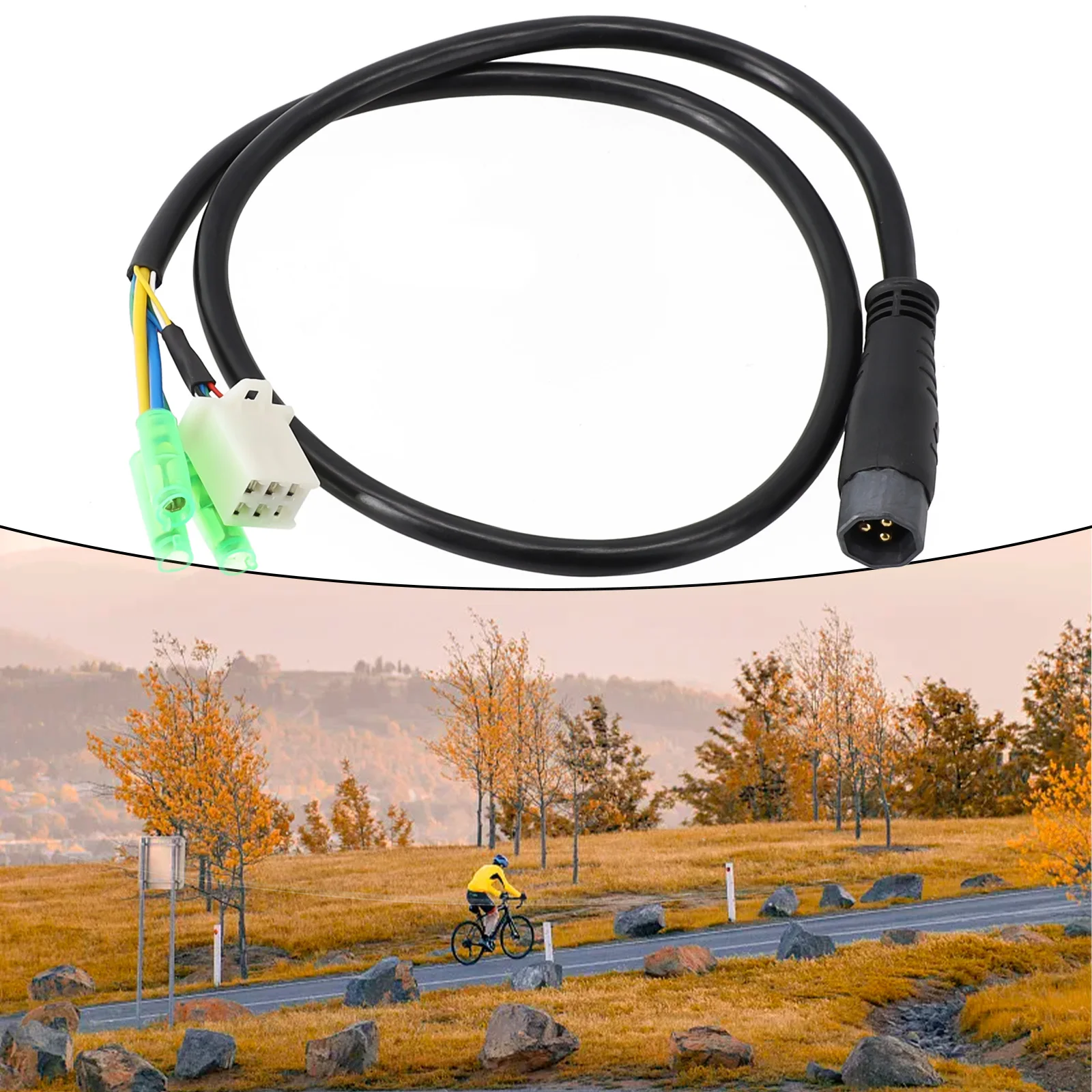 9-контактный кабель мотора со штекером 1 кабель-адаптер черный мужской адаптер