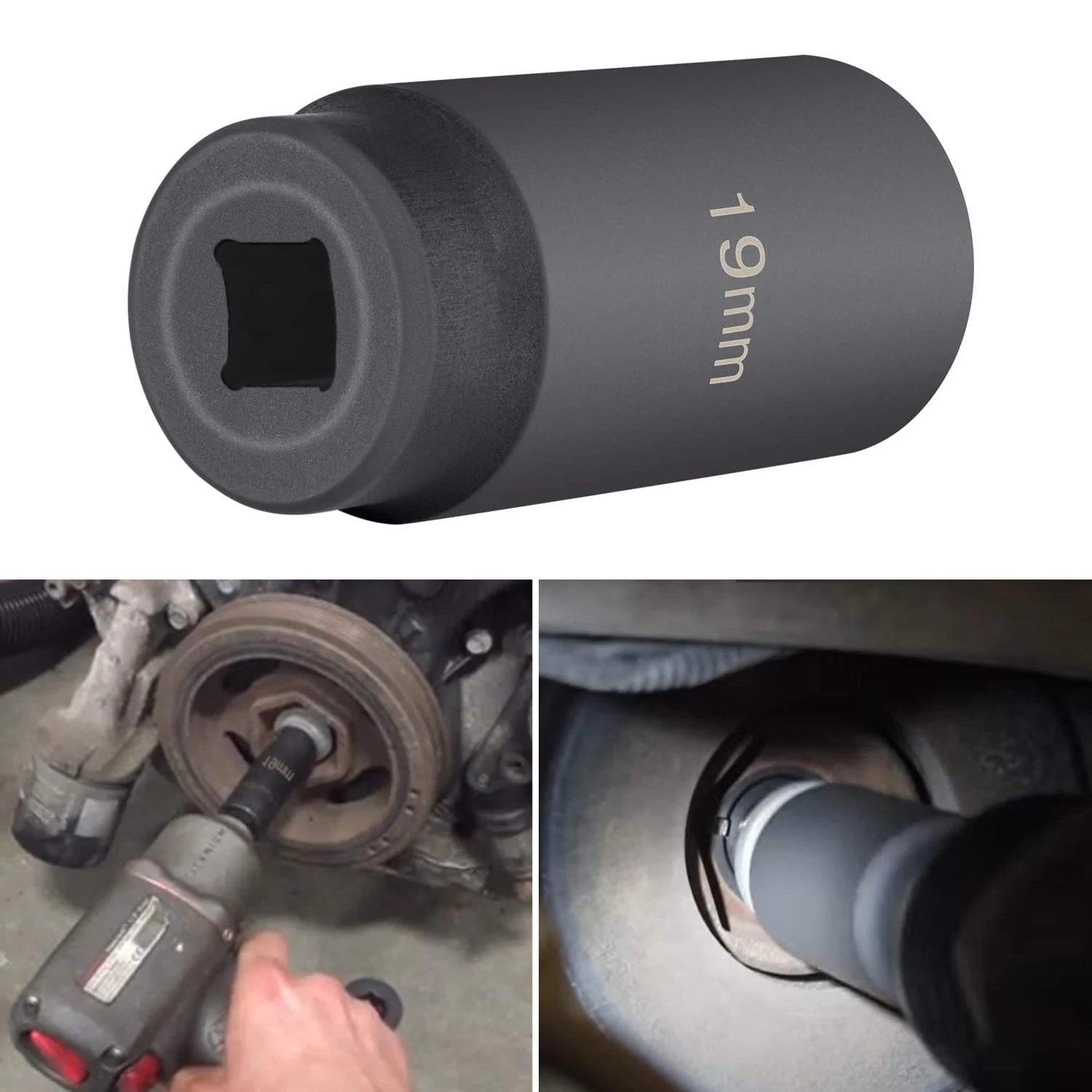 Chuang Qian 19 мм гармонический балансир ударный инструмент 77080 для двигателей Honda (тяжелая сталь)