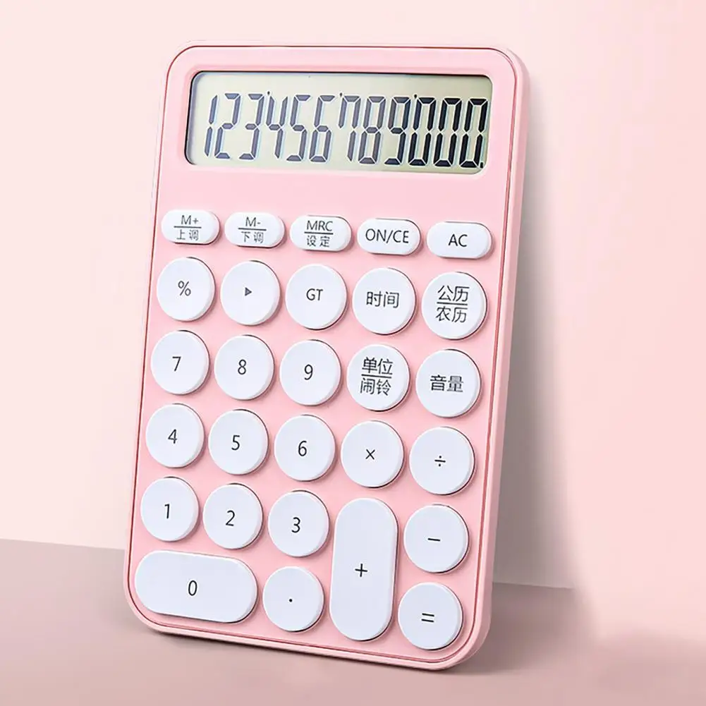 

Rectangle Excellent Calendar Digital Calculator Anti-slip School Supplies