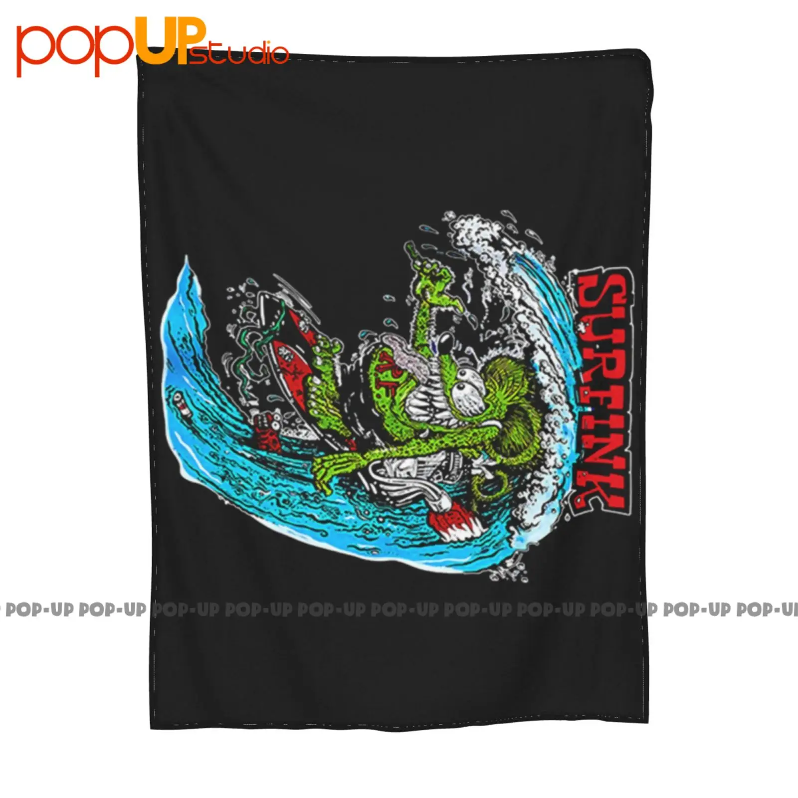 Фото Ультра-мягкое одеяло Rat Fink Surfink Rf Ed Big Daddy, одеяло, зимнее одеяло для дивана, чехлы на кровать №2