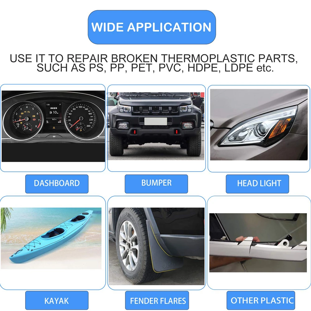 50 Вт горячий степлер пластиковый сварочный аппарат комплект для ремонта