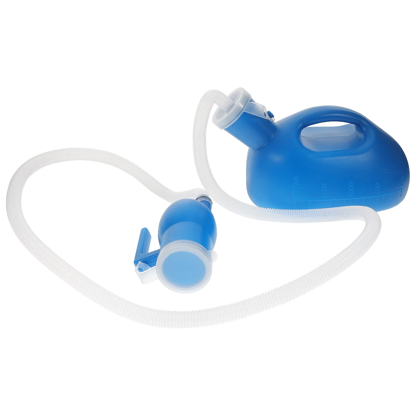 

1pc Patient Urinal Bottle Male Urine Barrel Large Capacity Urinal (Blue)