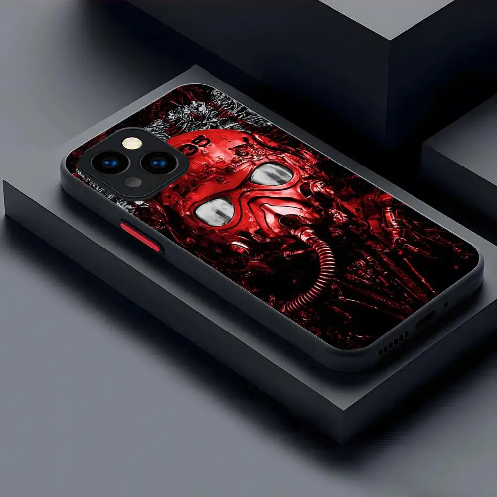 Metro 2033 Phone Case Matte Transparent For 16 15 IPhone 12 11 13 Pro Max X XR XS 8 SE Mini Plus Back Cover