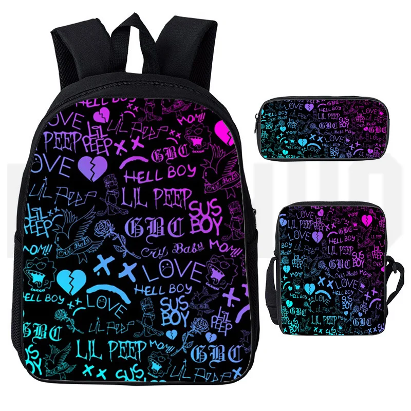 Laptop Backpack Boys Girls Lover 12/16 Inch Travel Bag