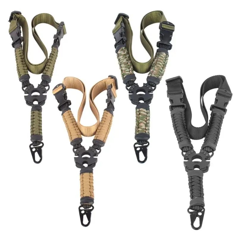 

448C Practical Adjustable Outdoors Sport Strap 1 Point Strap Sport Sling Nylon Sling
