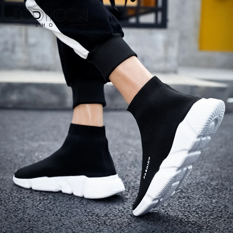 Brand Women's Boots Running Shoes Sports Sock Ankle Boots for Women Sneakers Breathable Light Shoe New Woman Tenis Sneakers 2023