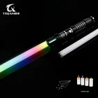 TXQSABER плавные качели SN-Pixel световой меч Блокировка Blaster лазерный меч подарки Металлическая рукоятка 22 цвета Меняющие цвет 16 Набор звуковой шрифт меч