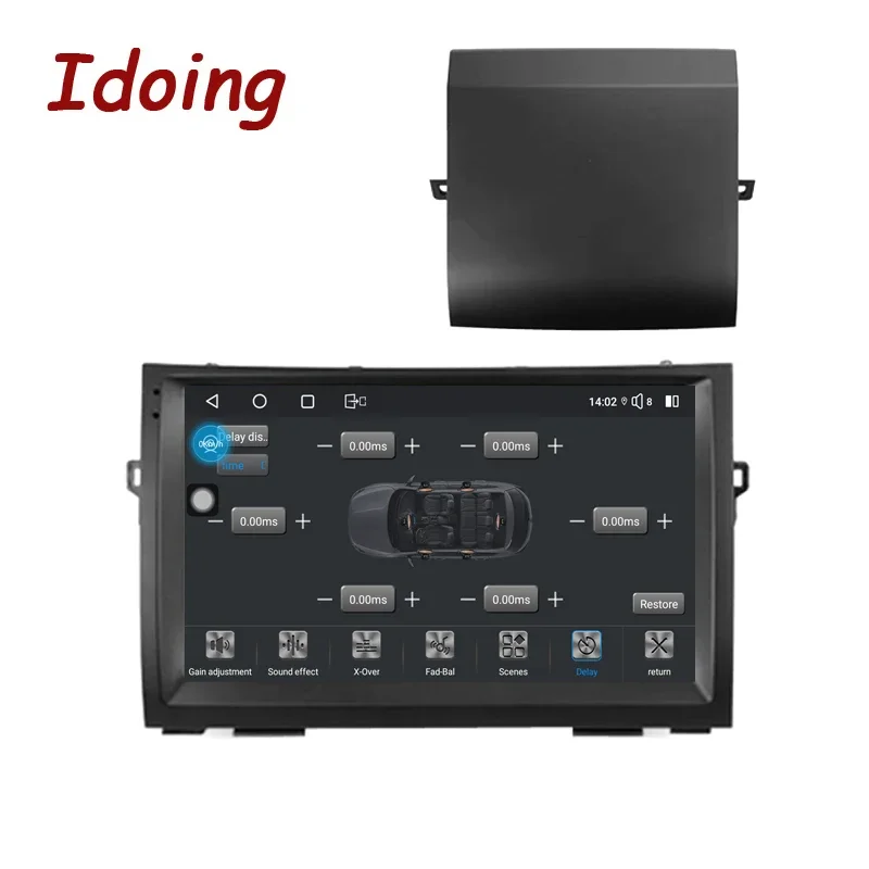 Головное устройство Idoing 2K для Toyota Prius XW20 II 2 2003-2011 Автомобильный радиоприемник