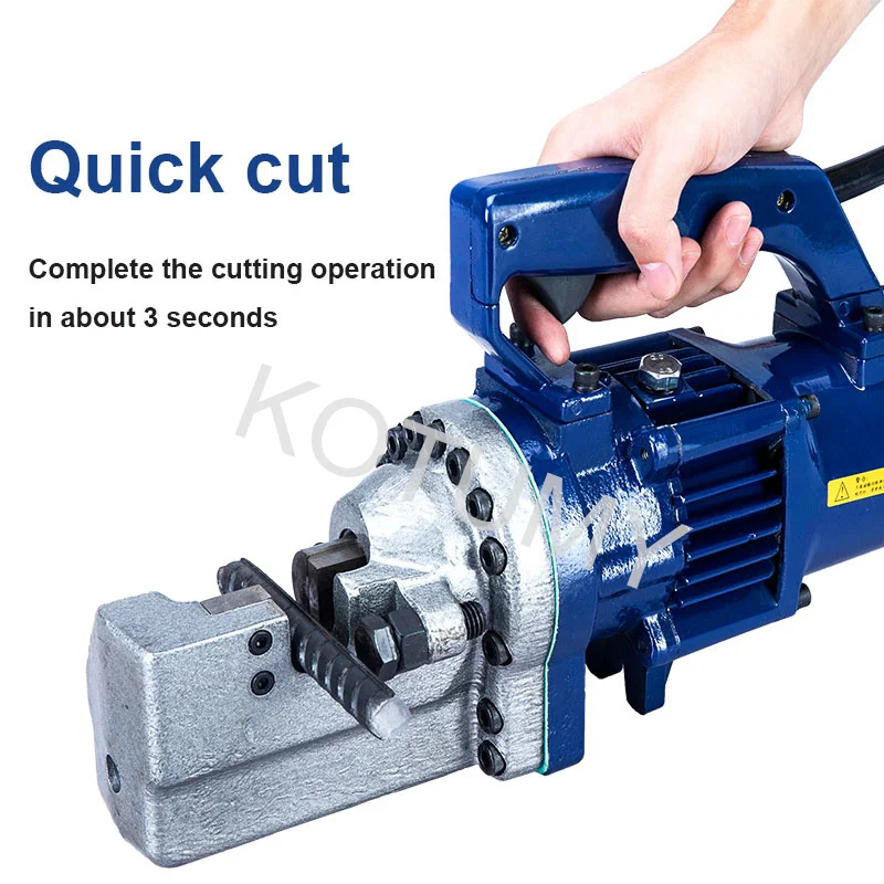 Электрический станок для резки/гибки стальных стержней пильного