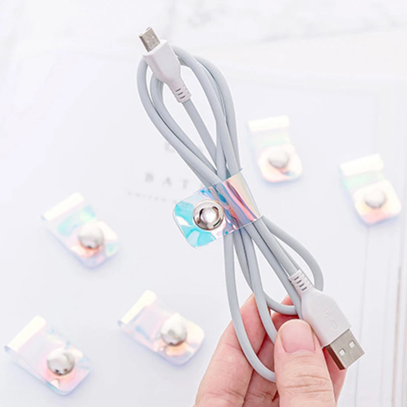 Пряжка для кабеля лазерный чехол из ПВХ управления кабелями органайзер