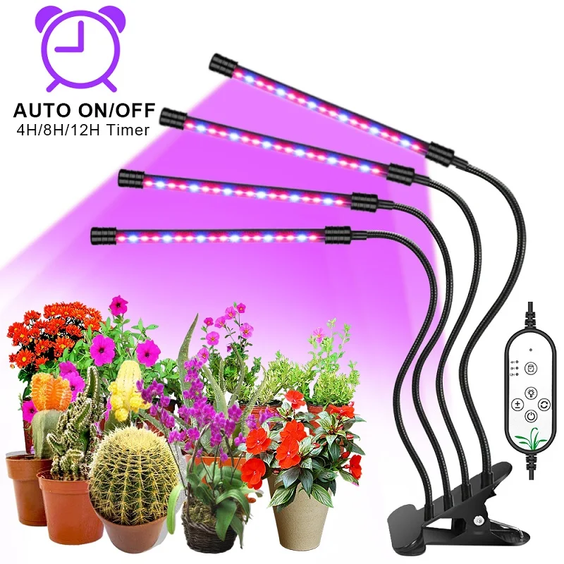 LED Grow Light USB Phyto Lamp Full Spectrum With Control Phytolamp For Plants Seedlings Flower Home Phytotape luminaria