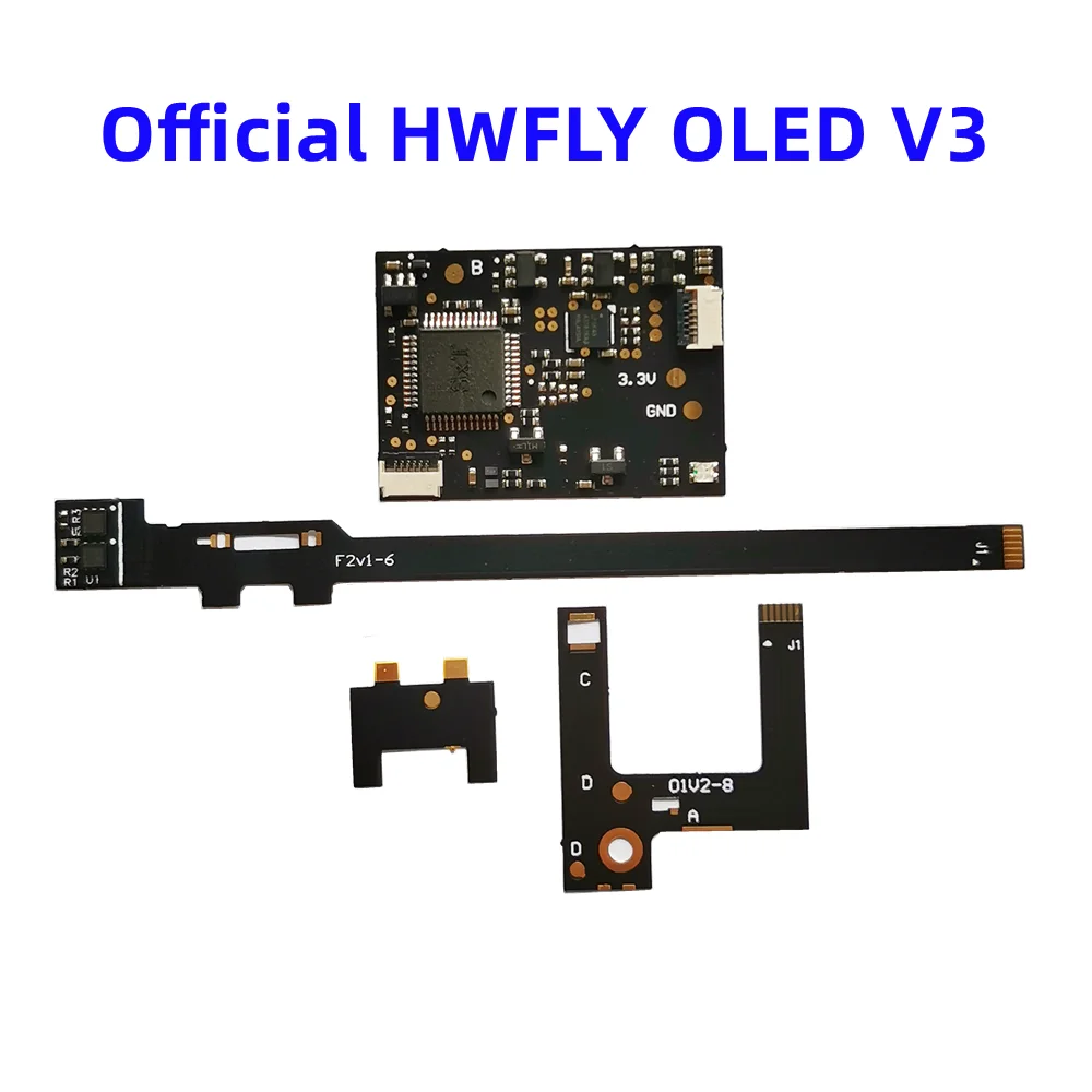 

5 шт., детали для консоли HWFLY OLED 3-го поколения
