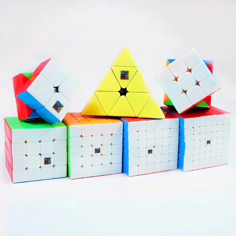 Головоломка MeiLong магический куб 3x3x3 4x4 5x5x5 гладкий без наклеек скоростной