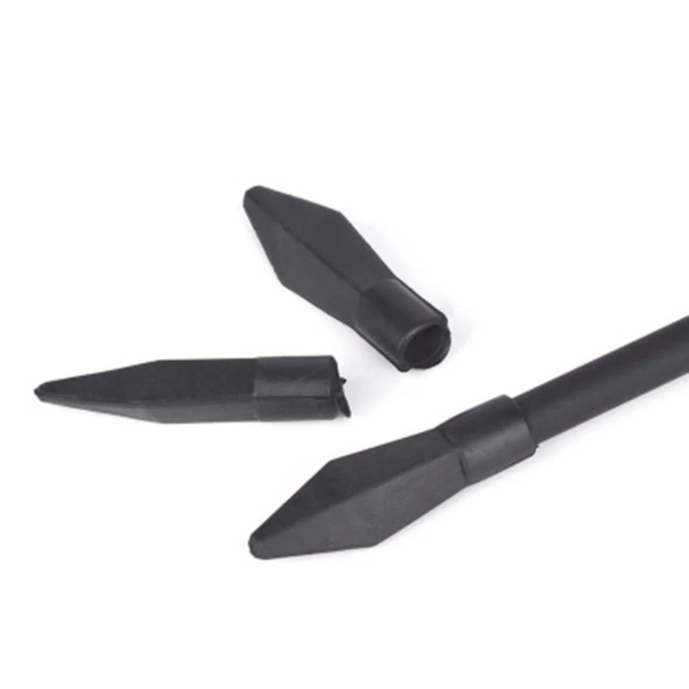

Black Arrow Heads Heads Replacement 7mm/8mm Archery Tips Arrow Child Game Pack Practice Rubber Safety Set of 6