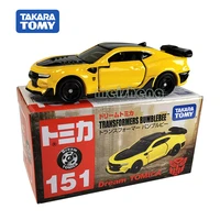 takara tomy tomica scale transformers bumblebee 151 alloy diecast metal car model vehicle toys gifts collections