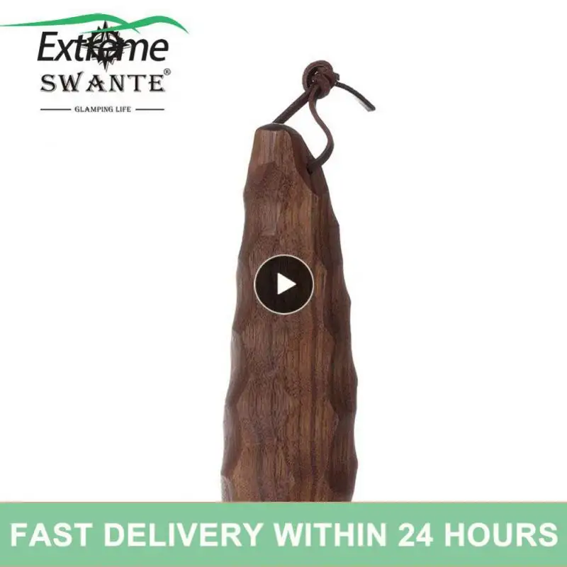 

North American Black Walnut Home Decoration Atmosphere Item Unique Camping Water Goblet Lanyard Cow Horn Cup Outdoor Water Cup