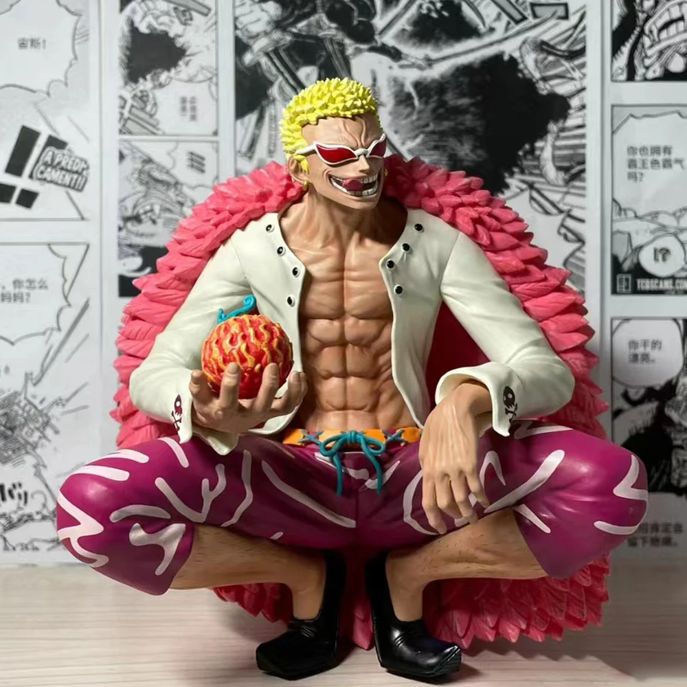 Фигурка Аниме One Piece Donquixote Doflamingo, фигурка One Piece Oka  Shichibukai, 15 см, ПВХ Коллекционная модель, кукла, подарки, игрушки |  AliExpress