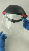 safety helmet polycarbonate bracket frame face protection shield