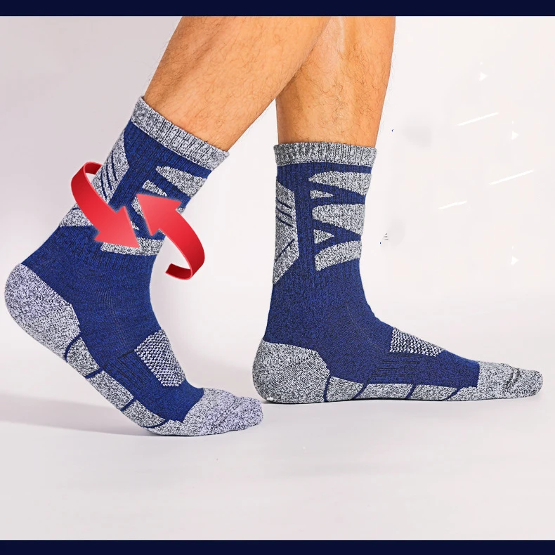 Basketball Ball Men Sock Sports Breathable Women Compression  Running Riding Cycling Knee high Basketball Biking Hockey Soccer