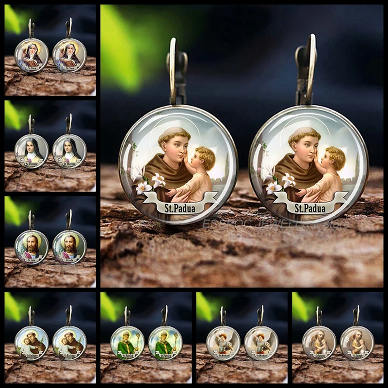 Серьги-Крючки Esspoc с изображением июда Религиозные христианские визуальные