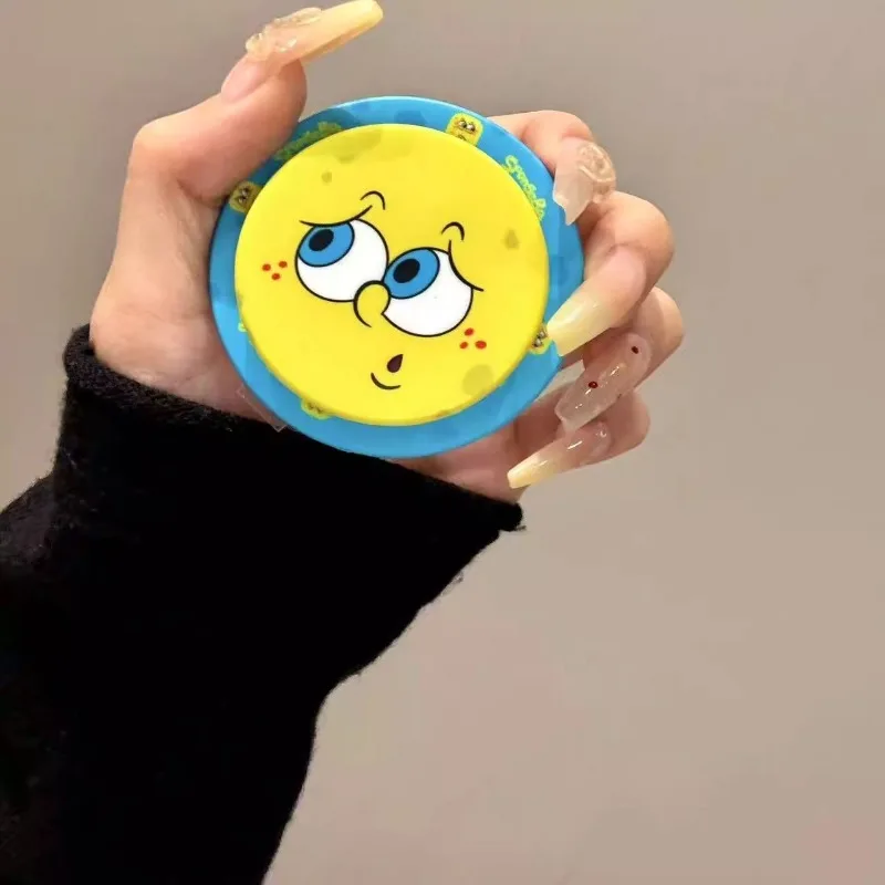 Фото Аниме Губка Парик Стар 2026, японский, корейский, милый, с магнитным держателем, чехол для телефона для IPhone, мультяшный кавайный чехол с кольцом и пряжкой, новинка №5