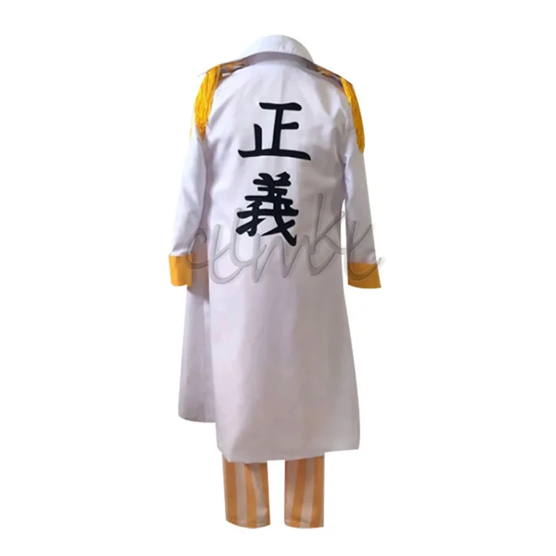 Kizaru Taisho Borsalino Косплей адмирал Обезьяна D Гарп косплей костюм Хэллоуин