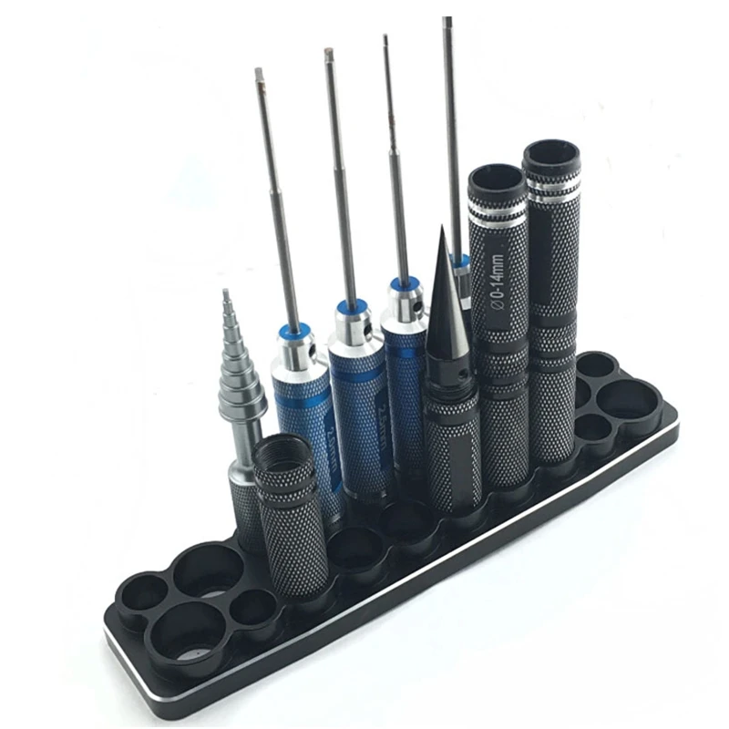 

Screwdrivers Rack Organizers Exquisite Screwdrivers Storage Kit Durable RC Tools Bulit-in Screw Tray Screw Driver Plier R9UF